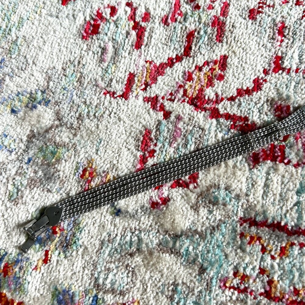 Keep Collective Multi Strand Silver charm bracelet